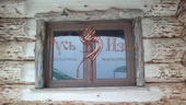 Установка окна в сруб деревянной бани