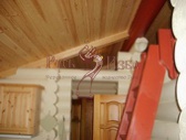 Интерьер деревянного, бревенчатого дома